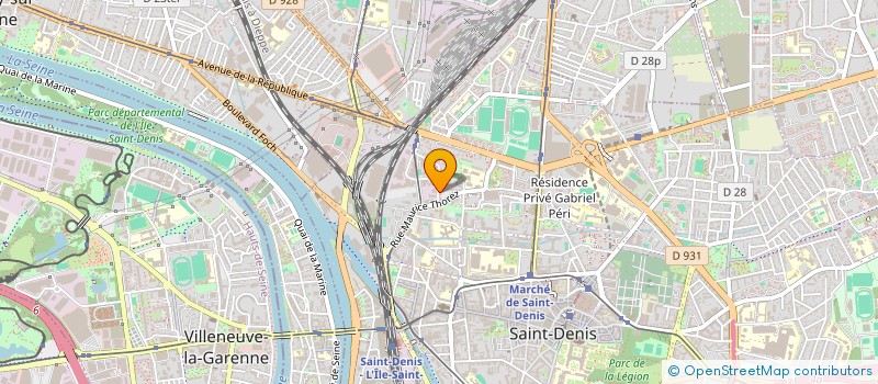 localisation de l'entreprise ASSOCIATION FRANCAISE DE RECUPERATION à SAINT-DENIS