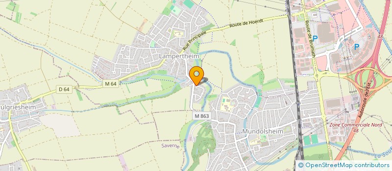 localisation de l'entreprise ASSOCIATION FRANCAISE DE SJOELBAK  LAMPERTHEIM