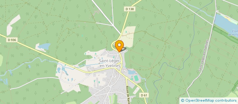 localisation de l'entreprise ASSOCIATION FRANCAISE DE TELEMEDECINE DU TRAVAIL  SAINT-LEGER-EN-YVELINES