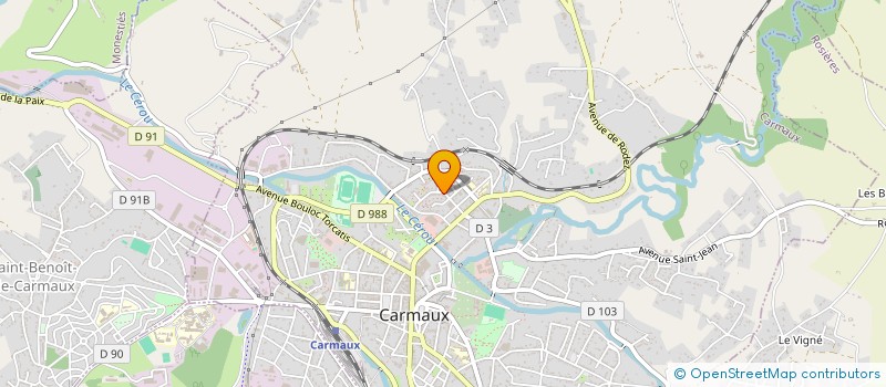 localisation de l'entreprise ASSOCIATION FRANCAISE DES AMATEURS DE CACTEES, SUCCULENTES ET XEROPHYTES  GRAULHET