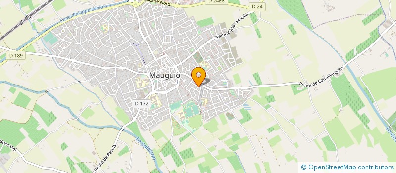 localisation de l'entreprise ASSOCIATION FRANCAISE DES AMIS DU TAMBOURIN  MAUGUIO