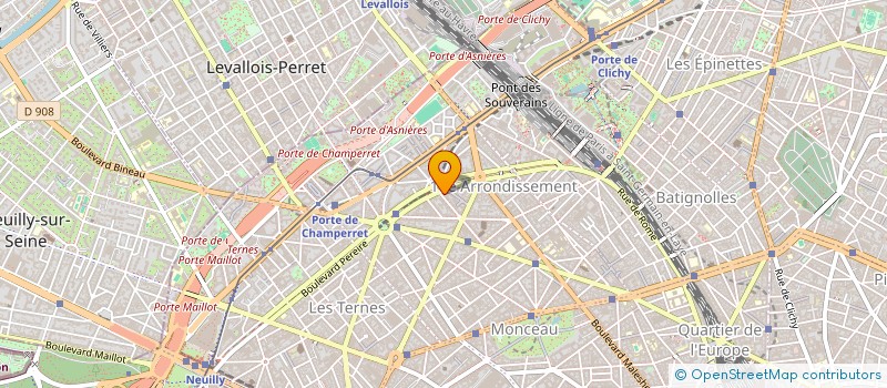 localisation de l'entreprise ASSOCIATION FRANCAISE DES CHIRURGIENS DE LA FACE - AFCF  PARIS