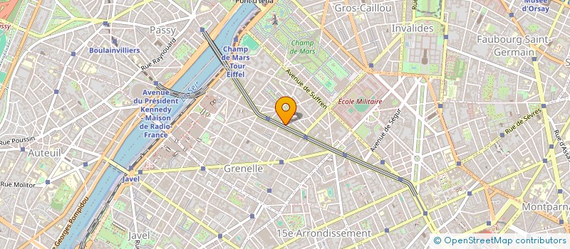 localisation de l'entreprise ASSOCIATION FRANCAISE DES CLUBS DE FUTSAL  PARIS