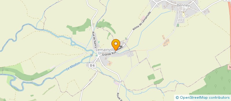 localisation de l'entreprise ASSOCIATION FRANCAISE DES CLUBS DE HANDBALL AMATEURS  LEMAINVILLE