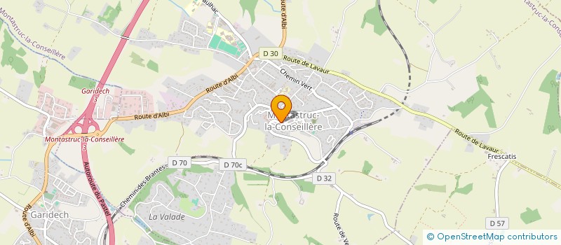 localisation de l'entreprise ASSOCIATION FRANCAISE DES CONSULTANTS EN LACTATION - AFCL  MONTASTRUC-LA-CONSEILLERE