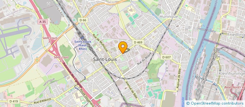 localisation de l'entreprise ASSOCIATION FRANCAISE DES DEPRTES INTERNES ET PATRIOTES RESISTANTS à SAINT-LOUIS