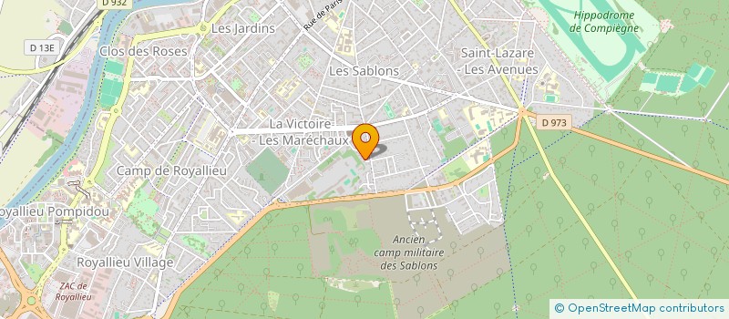 localisation de l'entreprise ASSOCIATION FRANCAISE DES GROSSESSES MONOCHORIALES  COMPIEGNE