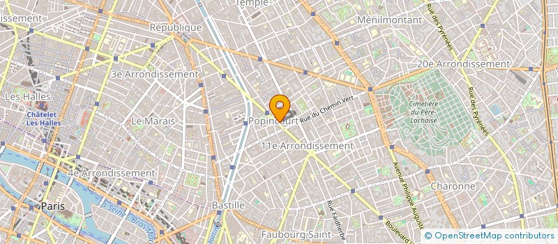 localisation de l'entreprise ASSOCIATION FRANCAISE DES PETITS DEBROUILLARD à PARIS