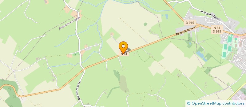 localisation de l'entreprise ASSOCIATION FRANCAISE DES POULAILLERS MOBILES (AFPM)  AVESNES-EN-BRAY