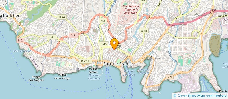 localisation de l'entreprise ASSOCIATION FRANCAISE DES PREMIERS SECOURS DE LA MARTINIQUE à FORT DE FRANCE