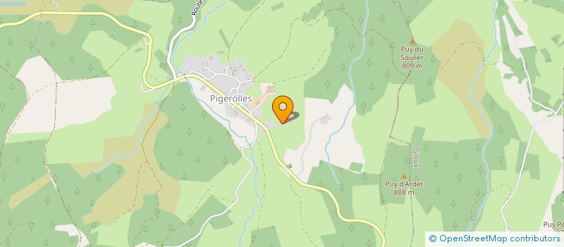 localisation de l'entreprise ASSOCIATION FRANCAISE DES PRODUCTEURS DE CANNABINOIDES  GENTIOUX-PIGEROLLES