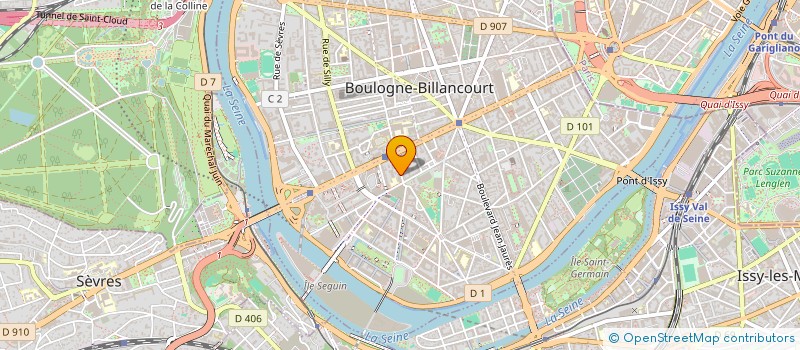 localisation de l'entreprise ASSOCIATION FRANCAISE DES PROFESSIONNELS DE LA MONTRE D'OCCASION ET DE COLLECTION à BOULOGNE-BILLANCOURT