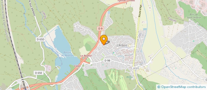 localisation de l'entreprise ASSOCIATION FRANCAISE DES PSYCHOLOGUES DE L'EDUCATION NATIONALE DU DEPARTEMENT DES BOUCHES-DU-RHONE (AFPEN/13)  CABRIES