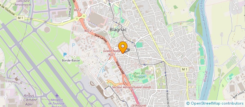 localisation de l'entreprise ASSOCIATION FRANCAISE DES SCLEROSES EN PLAQUES à BLAGNAC
