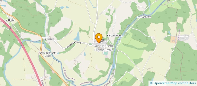 localisation de l'entreprise ASSOCIATION FRANCAISE DES TRADITIONS ET DU GOUT à BOURNEZEAU