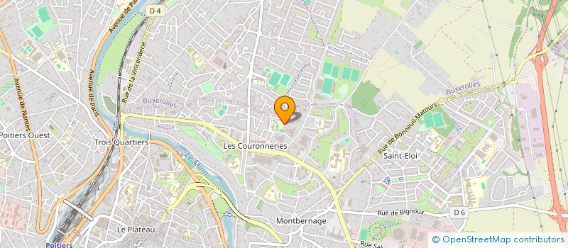 localisation de l'entreprise ASSOCIATION FRANCAISE DIABETIQUES SECTION DE LA VIENNE à POITIERS