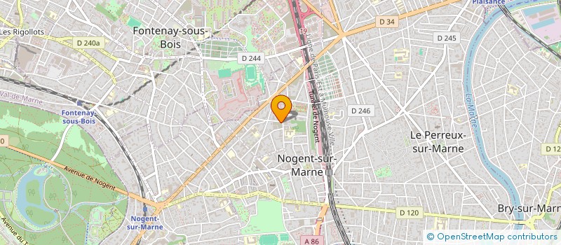 localisation de l'entreprise ASSOCIATION FRANCAISE DU COR à NOGENT-SUR-MARNE