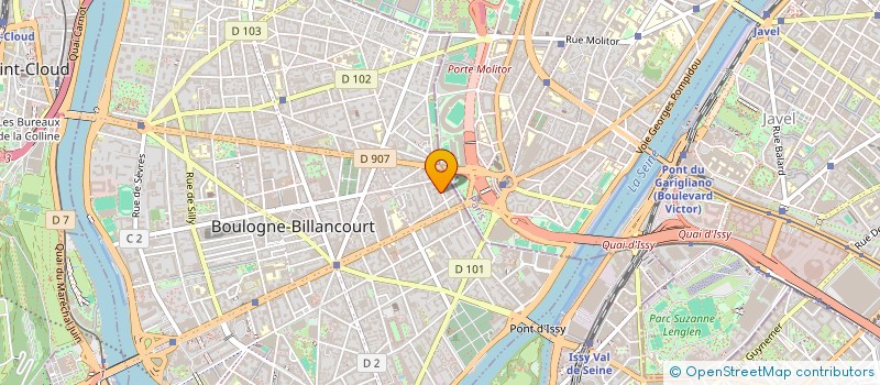 localisation de l'entreprise ASSOCIATION FRANCAISE DU JEU EN LIGNE  BOULOGNE-BILLANCOURT