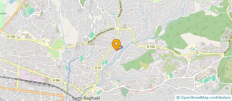 localisation de l'entreprise ASSOCIATION FRANCAISE DU REIKI à SAINT-RAPHAEL