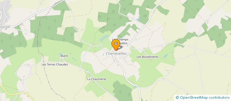 localisation de l'entreprise ASSOCIATION FRANCAISE DU SYNDROME PHELAN-MCDERMID  CHENEVELLES