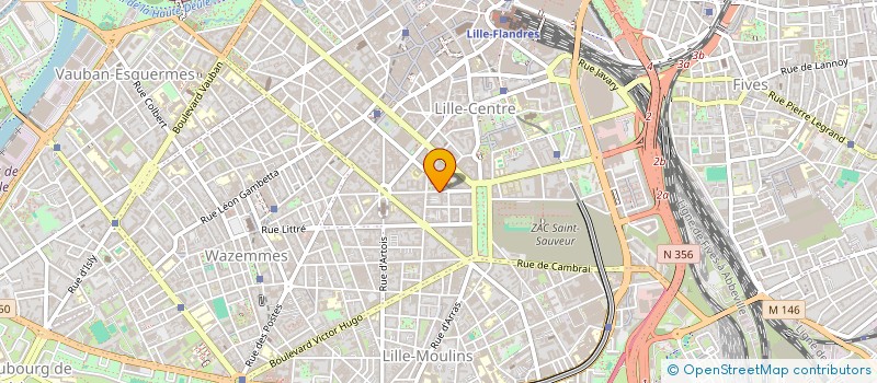 localisation de l'entreprise ASSOCIATION FRANCAISE NIEMANN PICK à LILLE