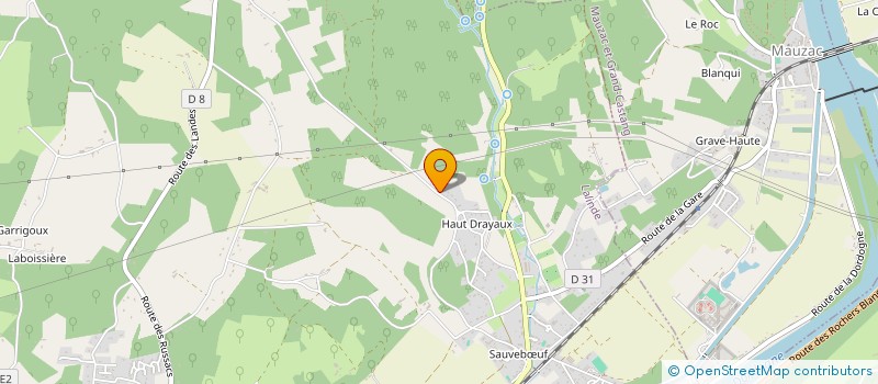 localisation de l'entreprise ASSOCIATION  FRANCAISE POUR L'AVENIR DE CHASSE AUX CHIENS COURANTS (A F A C C C 24)  LALINDE