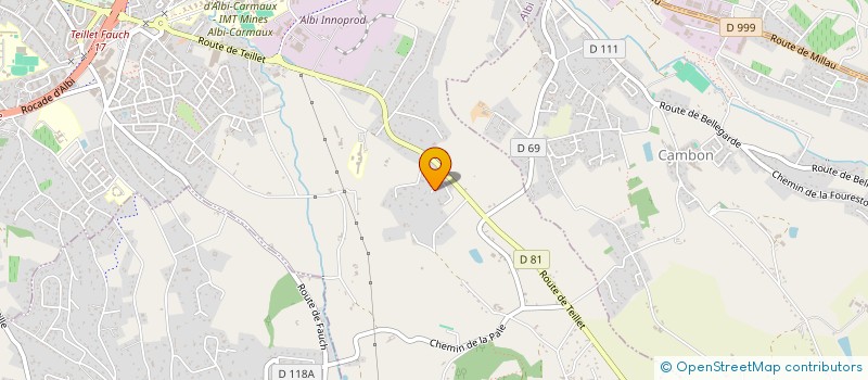 localisation de l'entreprise ASSOCIATION FRANCAISE POUR L'AVENIR DE LA CHASSE AUX  CHIENS COURANTS DU  TARN - AFACCC à ALBI