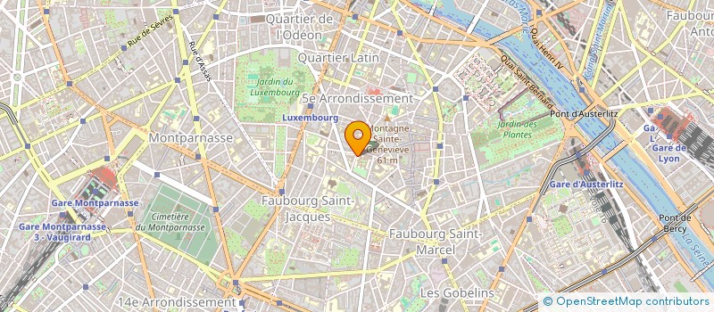 localisation de l'entreprise ASSOCIATION FRANCAISE POUR L'ETUDE DE LA MOSAIQUE ANTIQUE - AFEMA  PARIS