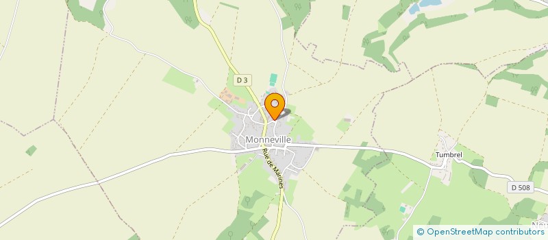 localisation de l'entreprise ASSOCIATION FRANCE ACTION CITOYEN  MONNEVILLE