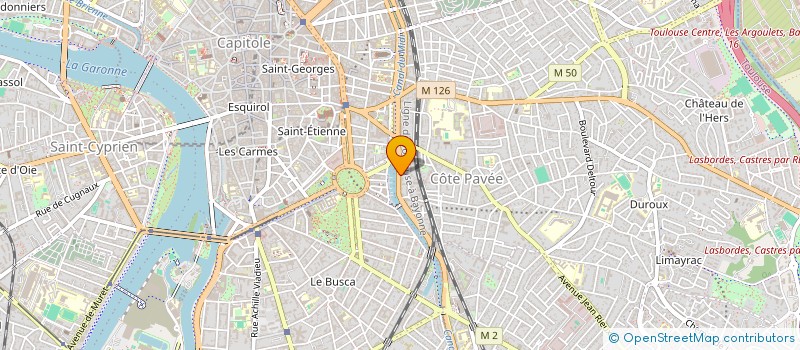 localisation de l'entreprise ASSOCIATION FRANCE-CONGO à TOULOUSE