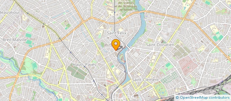 localisation de l'entreprise ASSOCIATION FRANCE-ESPAGNE à NANTES