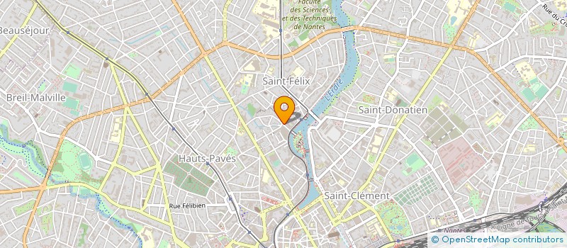 localisation de l'entreprise ASSOCIATION FRANCE-ESPAGNE à NANTES