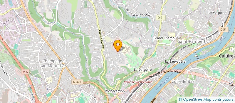 localisation de l'entreprise ASSOCIATION FRANCE-FORETS RHONE-ALPES  SAINT-DIDIER-AU-MONT-D OR