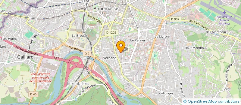 localisation de l'entreprise ASSOCIATION FRANCE IMMIGRES DE L'AGGLOMERATION ANNEMASSIENNE à ANNEMASSE