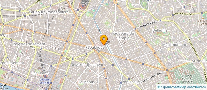 localisation de l'entreprise ASSOCIATION FRANCE LIBRE  PARIS 10