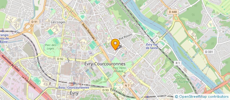 localisation de l'entreprise ASSOCIATION FRANCE LYRIQUE à EVRY-COURCOURONNES