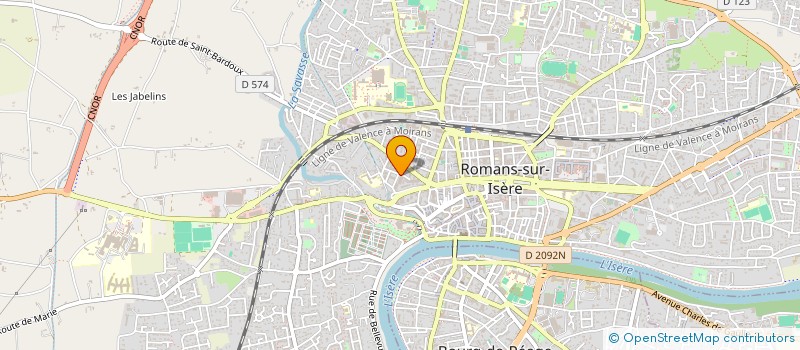 localisation de l'entreprise ASSOCIATION FRANCE PALESTINE SOLIDARITE SECTION ARDECHE DROME  ANNONAY