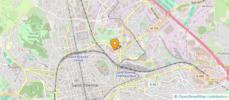 localisation de l'entreprise ASSOCIATION FRANCE-RD CONGO à SAINT-ETIENNE