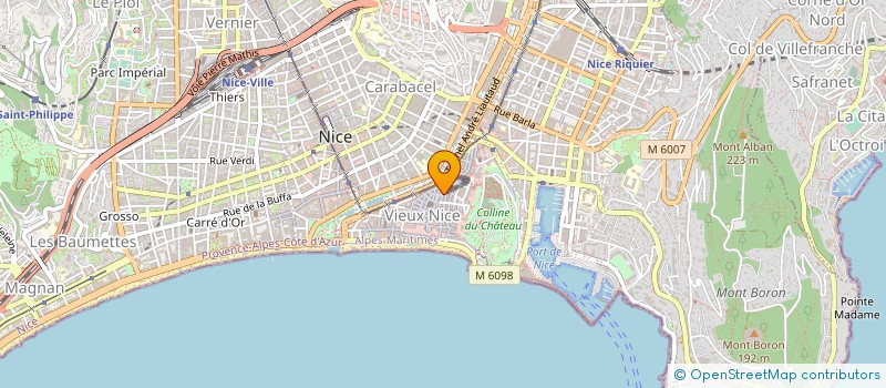 localisation de l'entreprise ASSOCIATION FRANCE ROUMANIE LIBRE à NICE