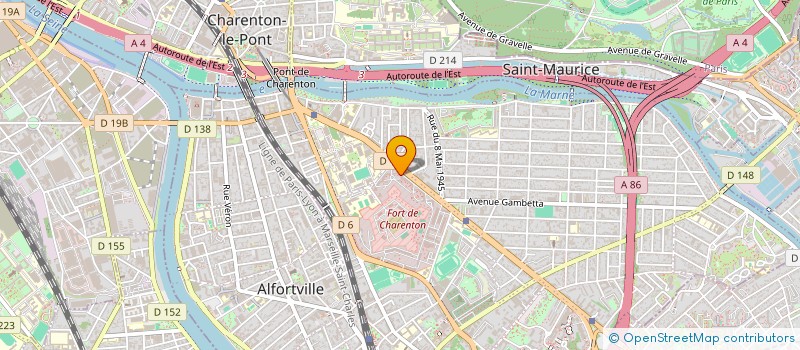 localisation de l'entreprise ASSOCIATION FRANCILIENNE DE SAUVETAGE ET DE SECOURISME à MAISONS-ALFORT