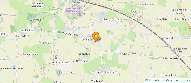 localisation de l'entreprise ASSOCIATION FRANCO-AFGHANE D'AIDE A LA RECONSTRUCTION DE L'AFGHANISTAN  DOMLOUP