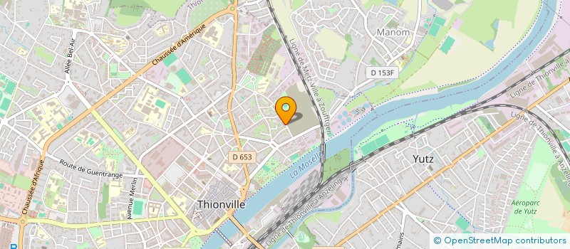 localisation de l'entreprise ASSOCIATION FRANCO AFRICAINE DE LA MOSELLE  THIONVILLE