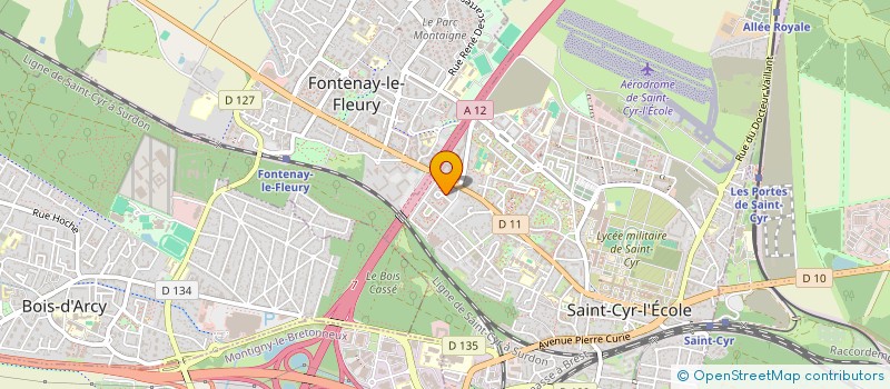 localisation de l'entreprise ASSOCIATION FRANCO AFRICAINE DES YVELINES à SAINT-CYR-L'ECOLE
