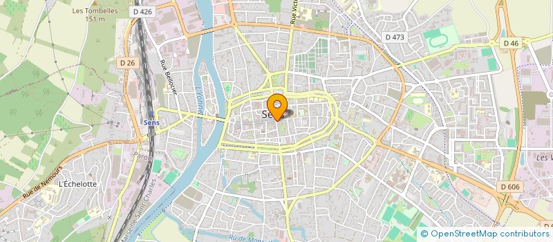 localisation de l'entreprise ASSOCIATION FRANCO-ALLEMANDE DE SENS à SENS