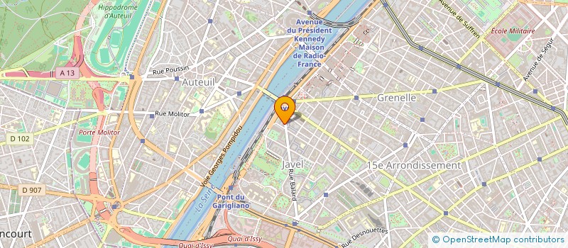 localisation de l'entreprise ASSOCIATION FRANCO ALLEMANDE POUR L'APPRENTISSAGE ET LA FORMATION PROFESSIONNELLE  PARIS