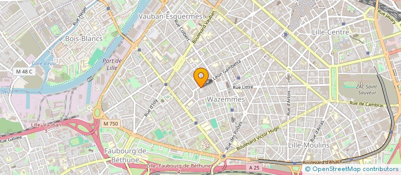 localisation de l'entreprise ASSOCIATION FRANCO BERBERE DE LILLE à LILLE