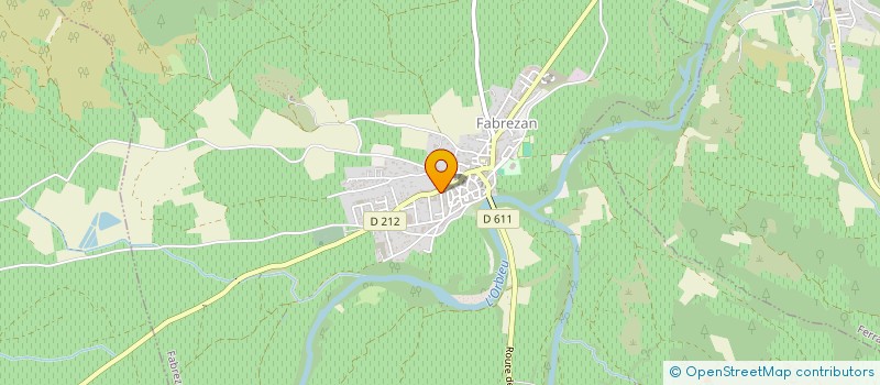 localisation de l'entreprise ASSOCIATION FRANCO-CHINOISE AU SUD DES NUAGES  THEZAN-DES-CORBIERES