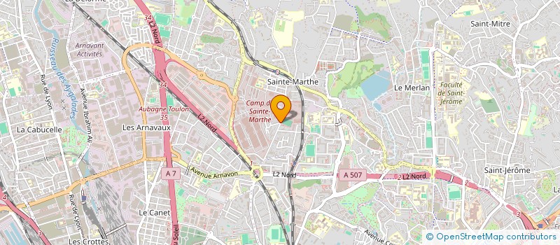 localisation de l'entreprise ASSOCIATION FRANCO-COMORIENNE DE MBAMBANI HAMBOU  MARSEILLE