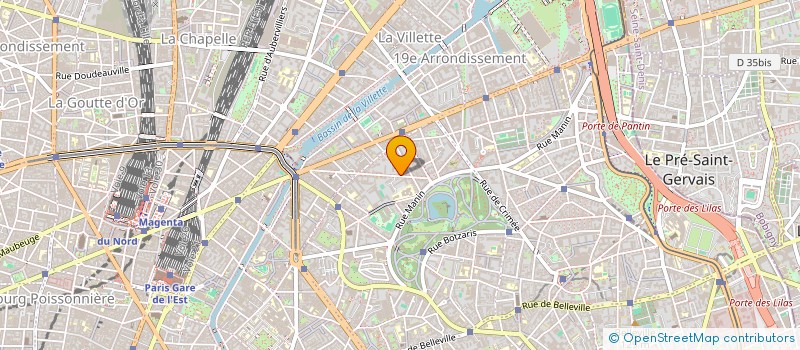 localisation de l'entreprise ASSOCIATION FRANCO COMORIENNE POUR LA SOLIDARITE ET LE DEVELOPPEMENT DE HAHAYA AFCSD HAHAYA  PARIS