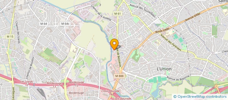 localisation de l'entreprise ASSOCIATION FRANCO-COREENNE DE TOULOUSE à L'UNION